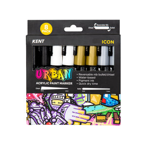 Kent Urban Acrylic Paint Marker Sets