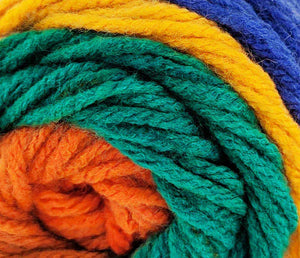 Portacraft Stripes Acrylic yarn 8ply 100g