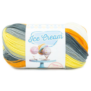 Lion Brand Ice Cream Yarn Sold As A 3 Pack