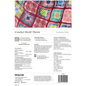 Crochet Motif Throw