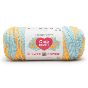 Red Heart All In One Granny Square Flower Power Yarn Sold As A 3 Pack