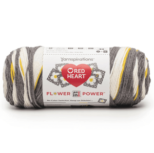 Red Heart All In One Granny Square Flower Power Yarn Sold As A 3 Pack