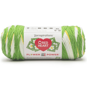 Red Heart All In One Granny Square Flower Power Yarn Sold As A 3 Pack