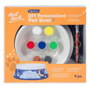 DIY Personalised Pet Bowl 9pc