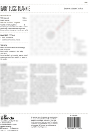 Baby Bliss Blankie 606