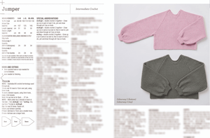 Bella Crochet Jumper 1033