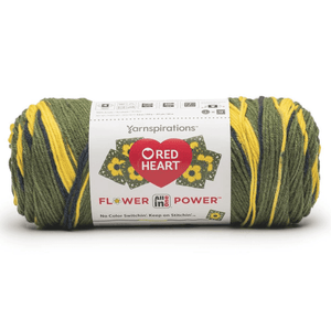 Red Heart All In One Granny Square Flower Power Yarn Sold As A 3 Pack