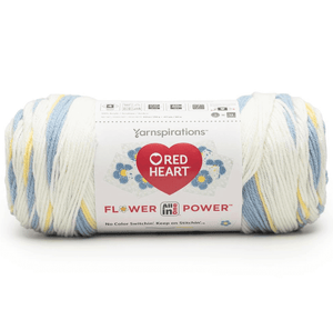 Red Heart All In One Granny Square Flower Power Yarn Sold As A 3 Pack