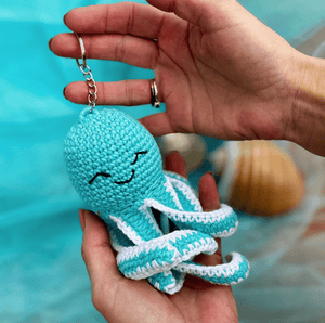Knitty Critters Sealife Keyrings Crochet Kit