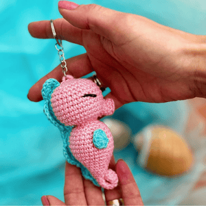 Knitty Critters Sealife Keyrings Crochet Kit