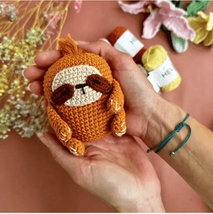 Knitty Critters Pouch Pals Crochet Kit