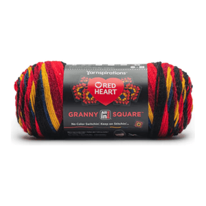 Red Heart All In One Granny Square Yarn