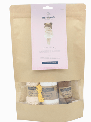 Diy Crochet Kit - Annelies Angel Hardicraft Amigurumi Kit