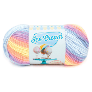 Lion Brand Ice Cream Yarn Sold As A 3 Pack