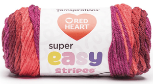 Red Heart Super Easy Stripes Yarn Sold As A 3 Pack