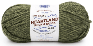 Lion Brand Heartland Thick & Quick Yarn Sold As A 3 Pack