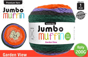 Yatsal Jumbo Muffin Cake Yarn 8Ply 200g