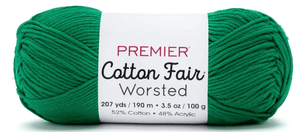 Premier Cotton Fair Worsted Sold As a 3 Pack