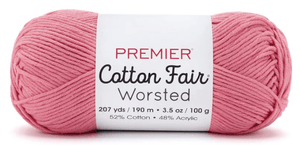 Premier Cotton Fair Worsted Sold As a 3 Pack