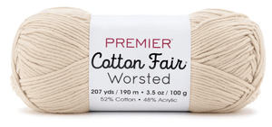 Premier Cotton Fair Worsted Sold As a 3 Pack