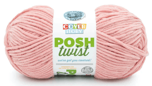 Lion Brand Cover Story Posh Twist Yarn Sold As a 2 Pack