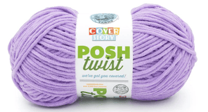 Lion Brand Cover Story Posh Twist Yarn Sold As a 2 Pack
