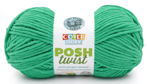Lion Brand Cover Story Posh Twist Yarn Sold As a 2 Pack
