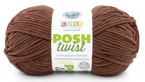 Lion Brand Cover Story Posh Twist Yarn Sold As a 2 Pack
