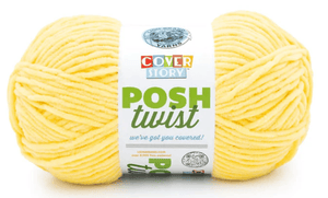 Lion Brand Cover Story Posh Twist Yarn Sold As a 2 Pack