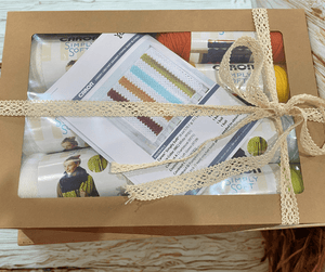 Cheery Granny Stripes Crochet Baby Blanket Kit