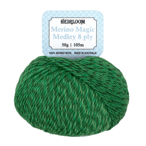 Heirloom Merino Magic Medley 8 ply 100% Wool