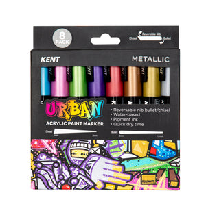 Kent Urban Acrylic Paint Marker Sets