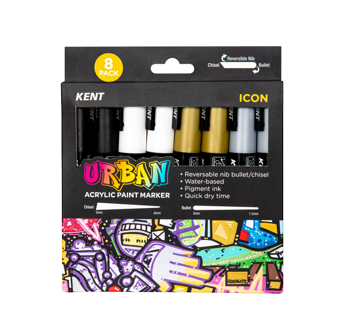 Kent Urban Acrylic Paint Marker Sets