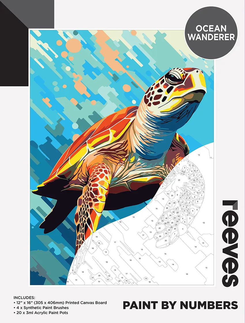 Reeves Paint by Numbers Kits