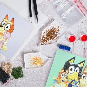 Bluey Diamond Painting Box Kit