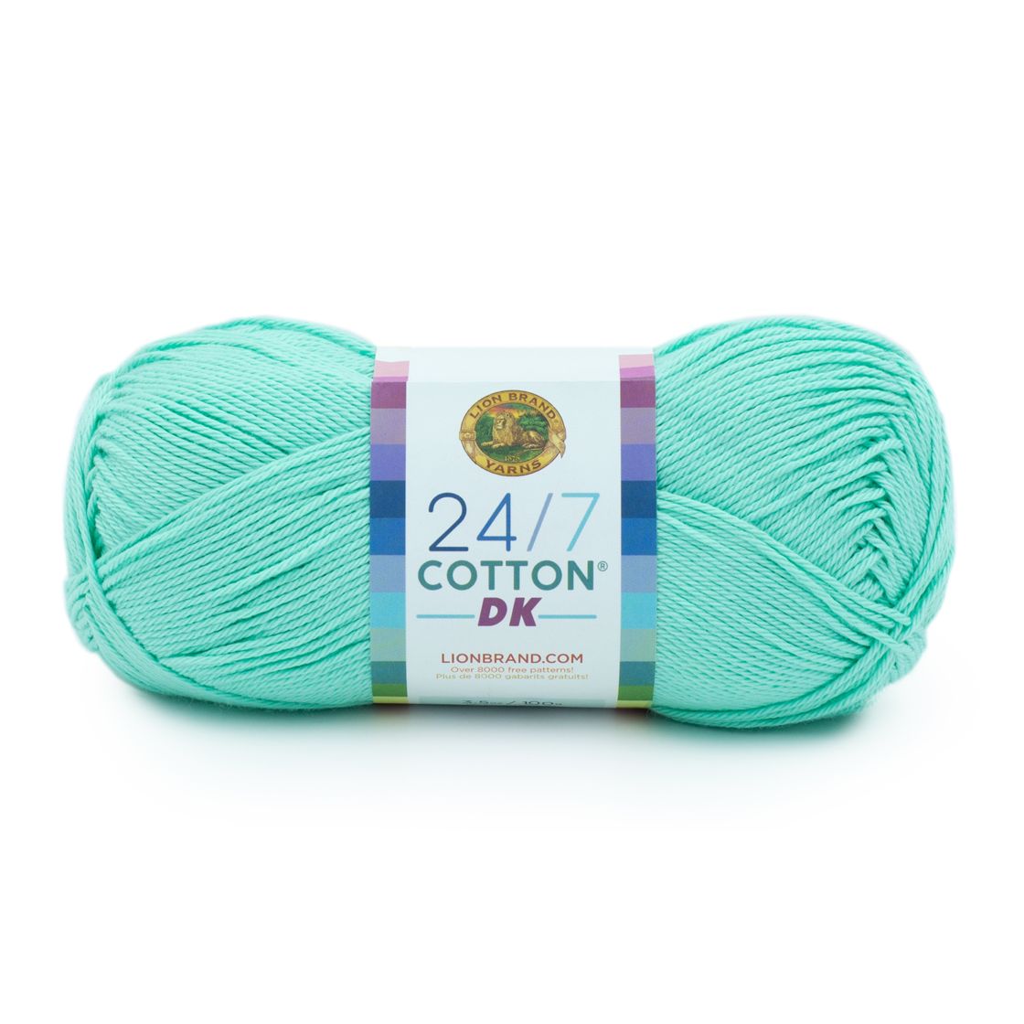 Lion Brand 24/7 Cotton DK Yarn Sold As A 3 Pack
