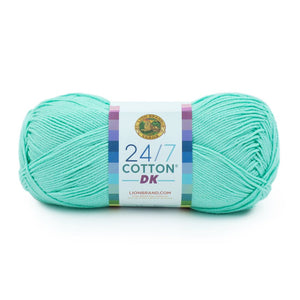 Lion Brand 24/7 Cotton DK Yarn Sold As A 3 Pack