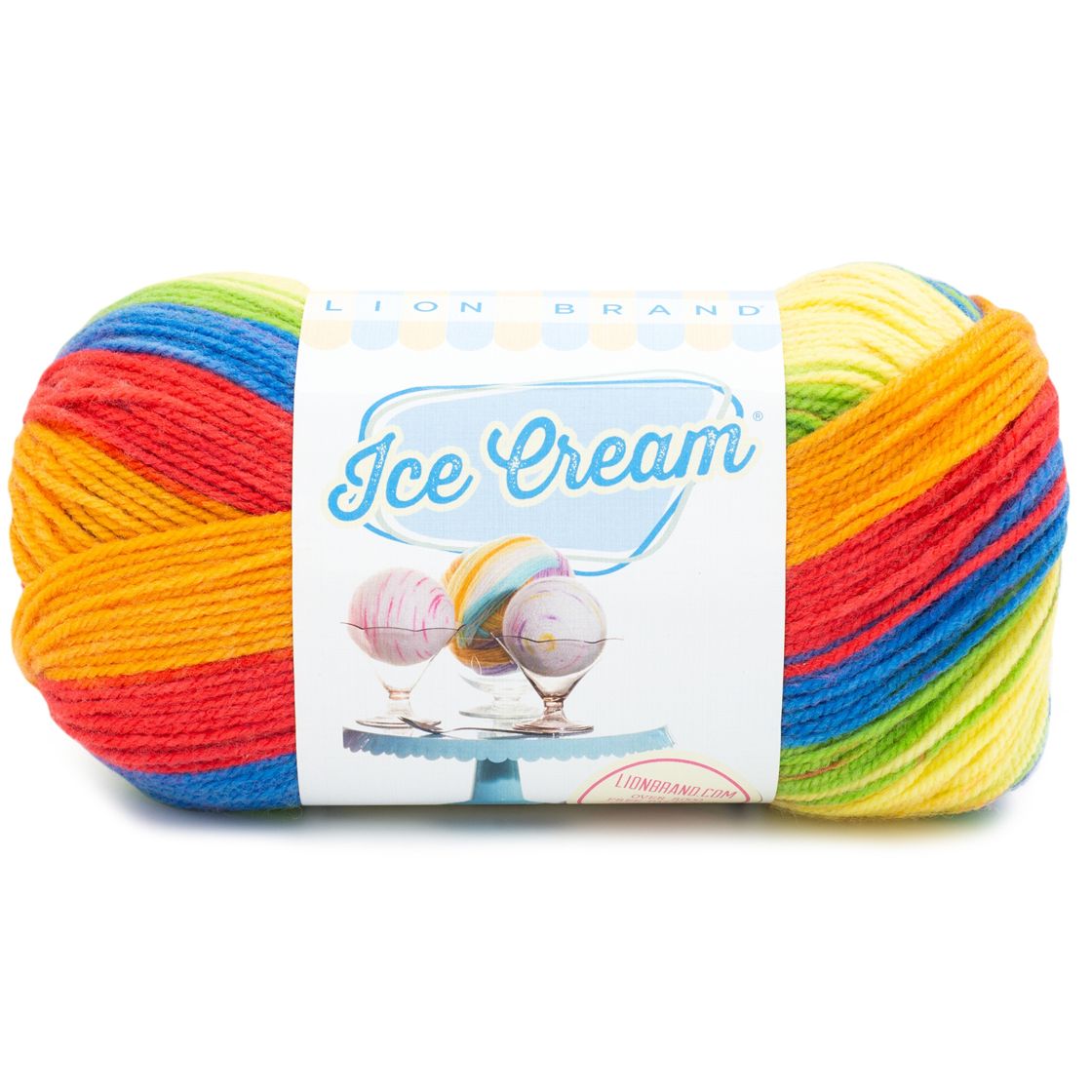 Lion Brand Ice Cream Yarn Sold As A 3 Pack