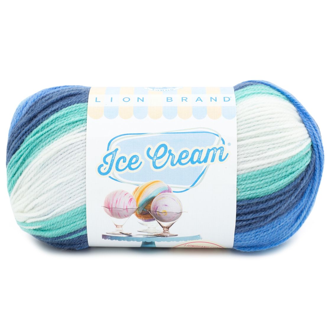 Lion Brand Ice Cream Yarn Sold As A 3 Pack