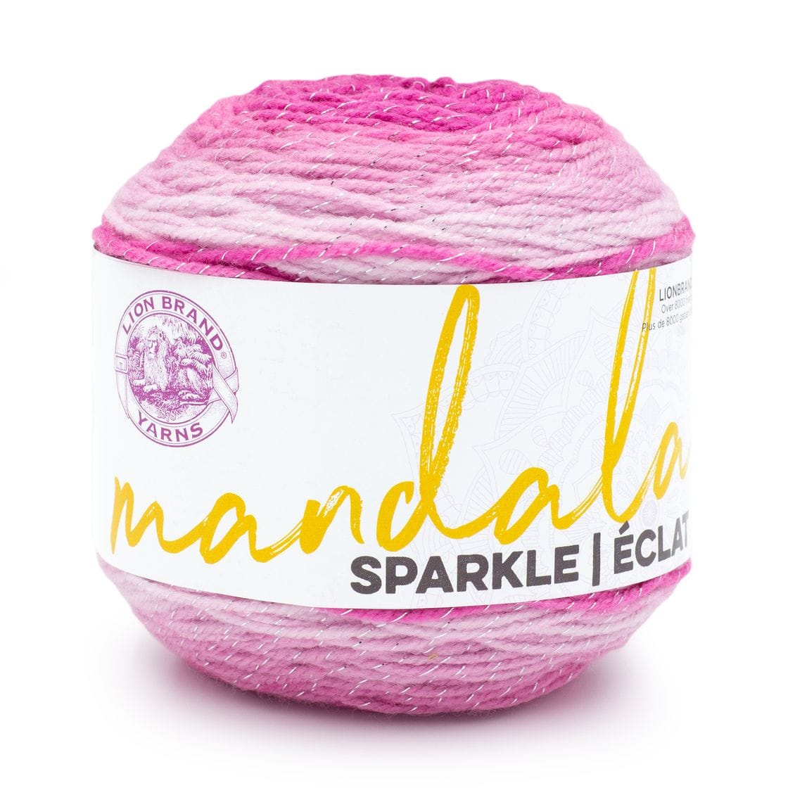 Lion Brand Mandala Sparkle Yarn Sold As A 3 Pack