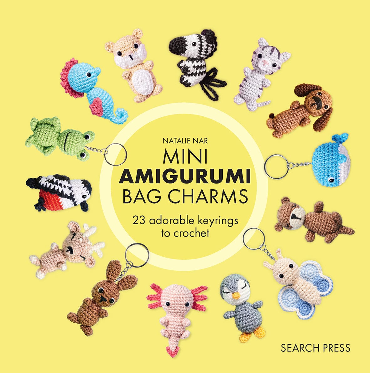 Mini Amigurumi Bag Charms - ETA MAY