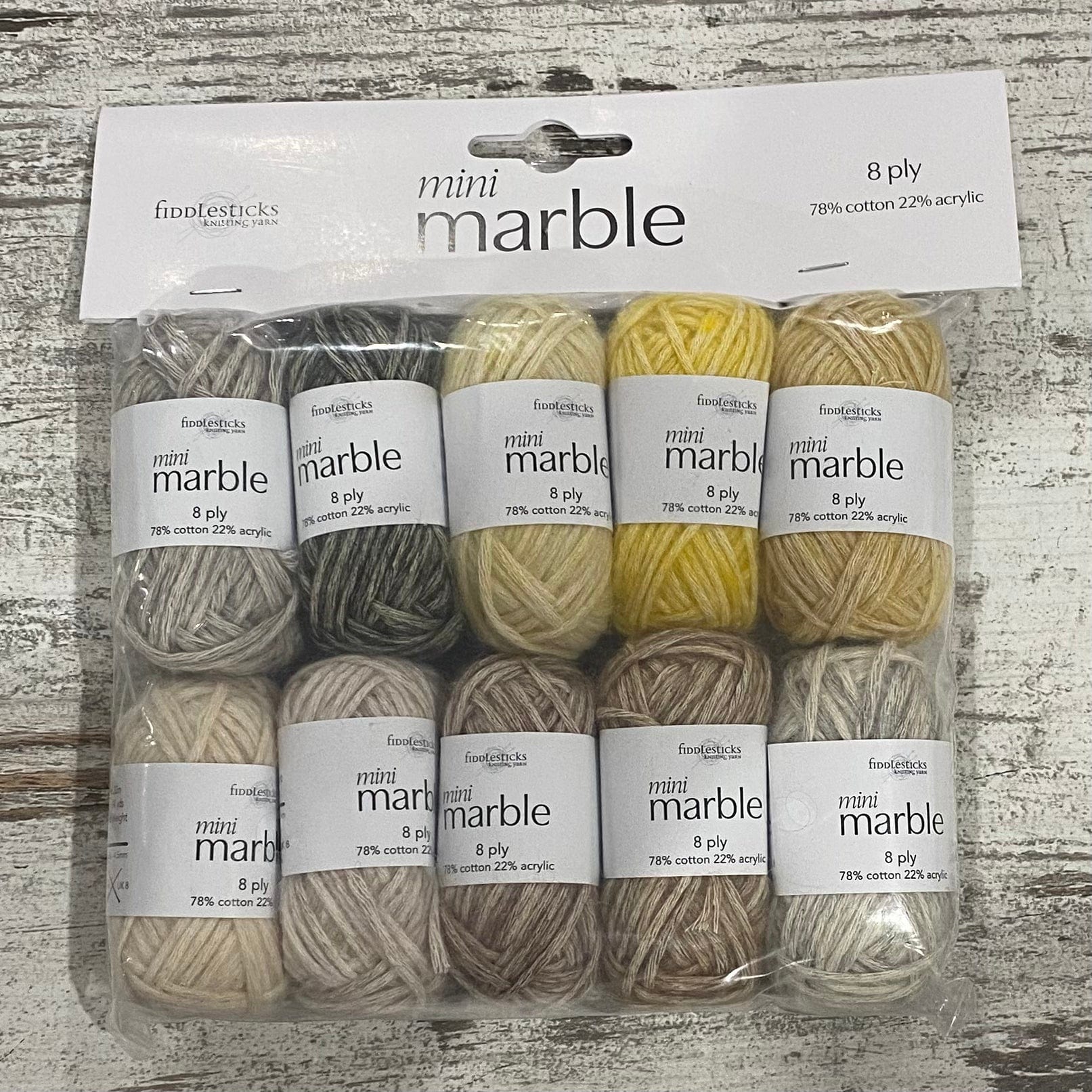 Fiddlesticks Mini Marble Pack