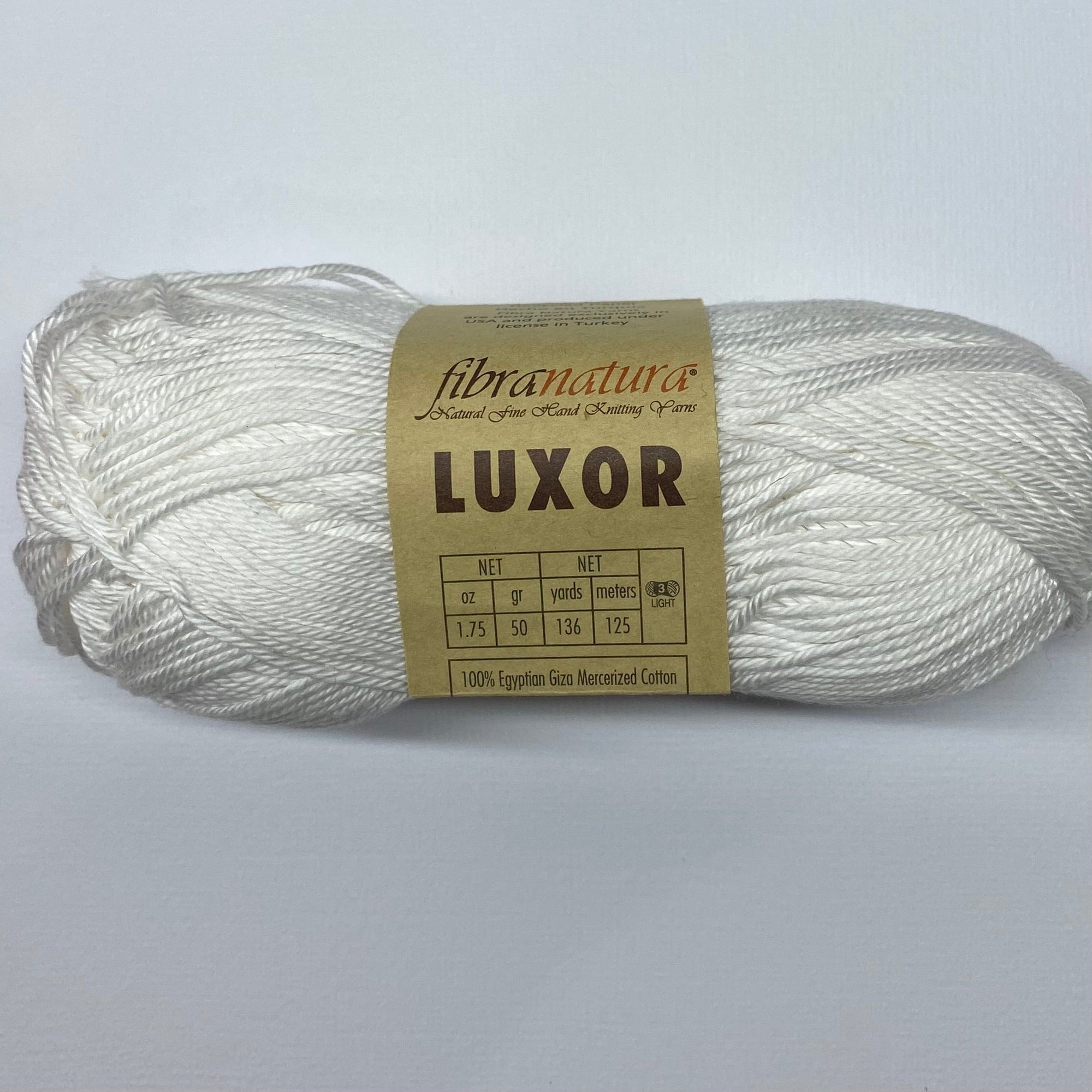 Fibra Natura Luxor Mercerised 8 ply Cotton