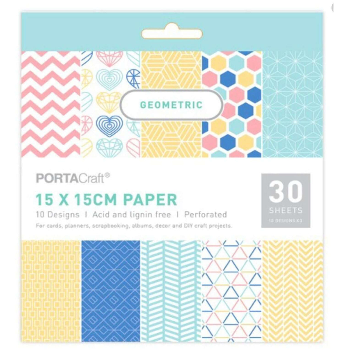 Paper Pad 15x15cm 30 sheets