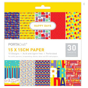 Paper Pad 15x15cm 30 sheets