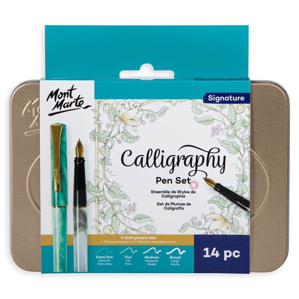 MM Calligraphy Pen Set 14pc