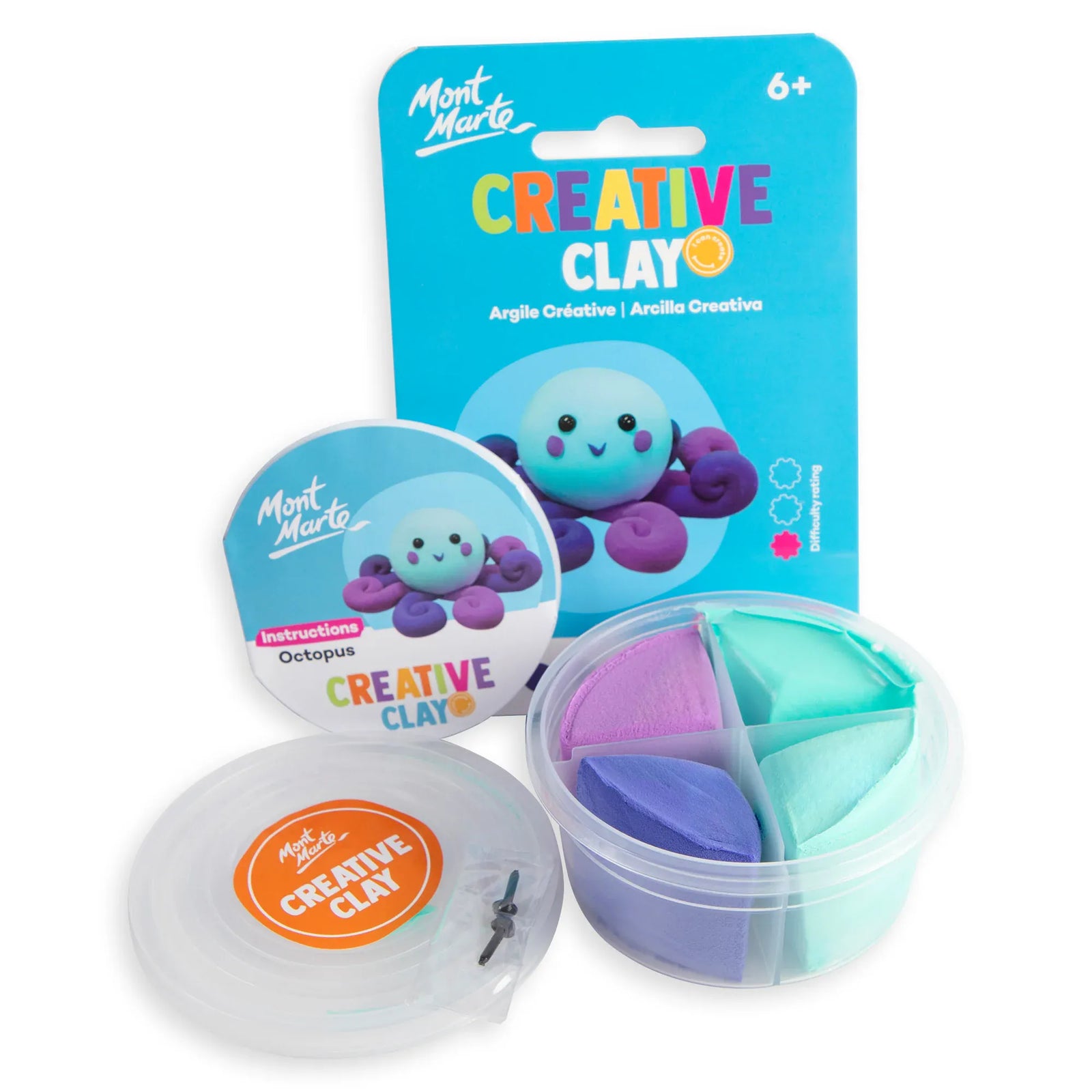 Mont-Marte-Make-Me-Creative-Clay-6-pc-Octopus-MMKC0322_V01-Content