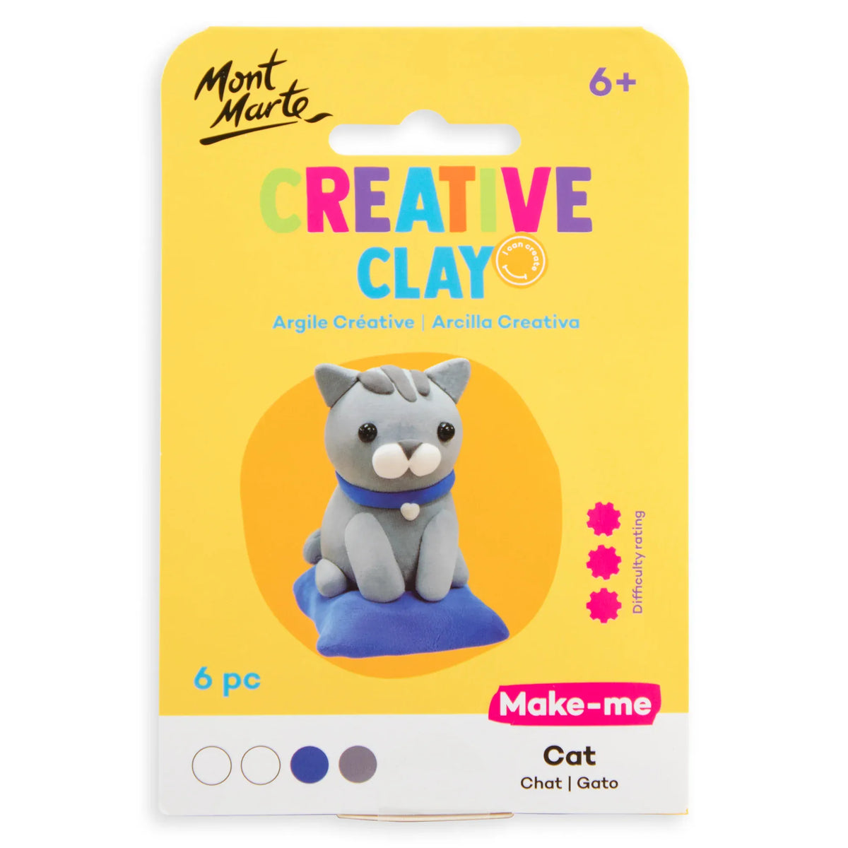 MM Creative Clay Make Me - Cat