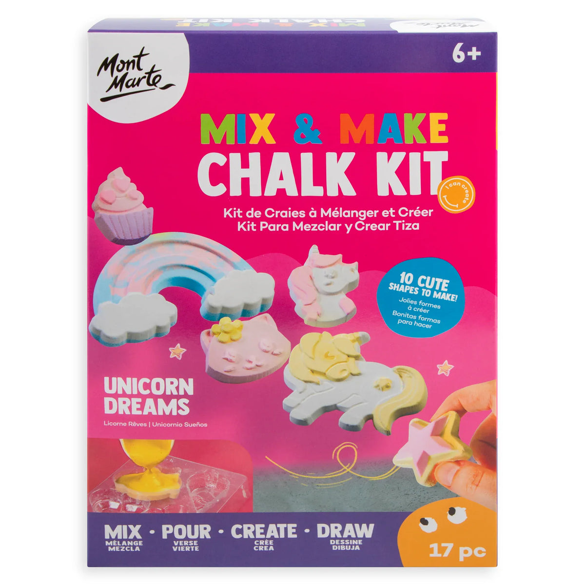 MM Mix and Make Chalk Kit - Unicorn Dreams 17pc