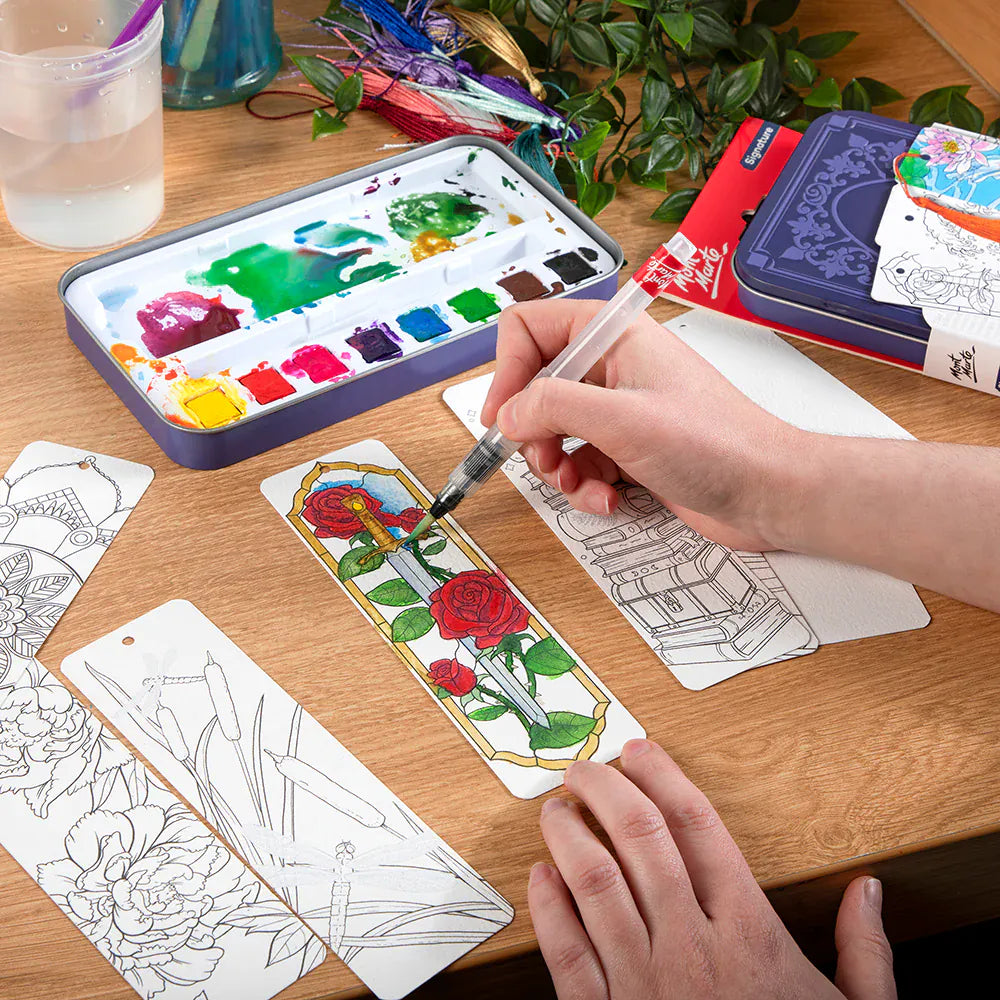 MM Watercolour Bookmark Set 33pc